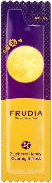 Изображение товара Маска для лица гелевая Frudia Питательная ночная с черникой и медом (5мл)