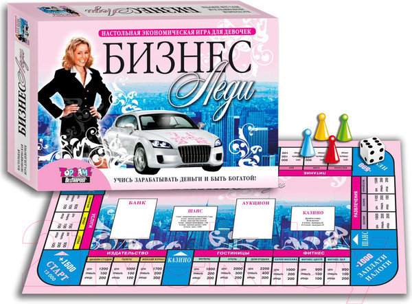 Изображение товара Настольная игра Topgame Бизнес-Леди / 01639