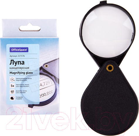 Изображение товара Лупа ручная OfficeSpace MGF60 6358/217176