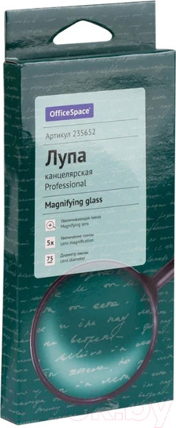 Изображение товара Лупа ручная OfficeSpace 235652