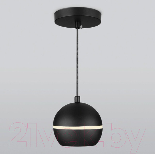 Изображение товара Потолочный светильник Elektrostandard DLS023 9W 4200K (черный)