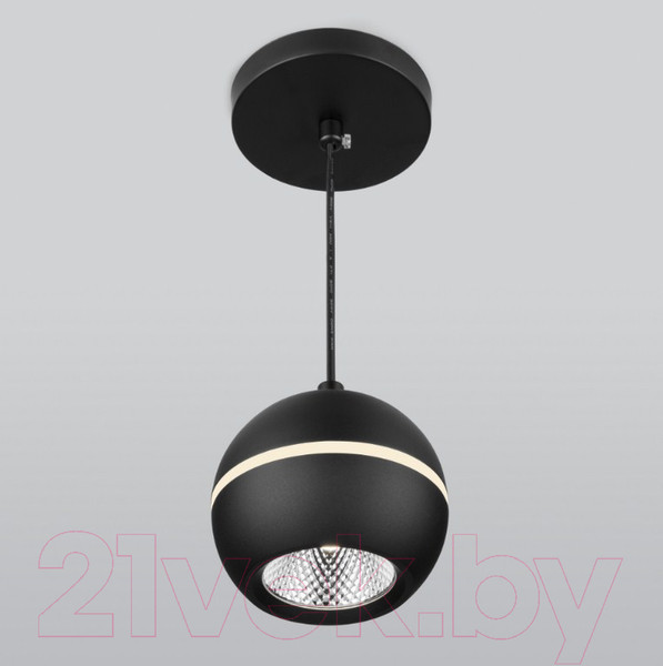 Изображение товара Потолочный светильник Elektrostandard DLS023 9W 4200K (черный)