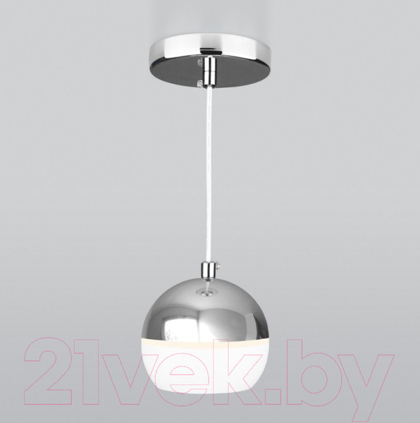 Изображение товара Потолочный светильник Elektrostandard DLS023 9W 4200K (белый/хром)