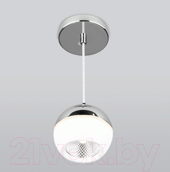 Изображение товара Потолочный светильник Elektrostandard DLS023 9W 4200K (белый/хром)