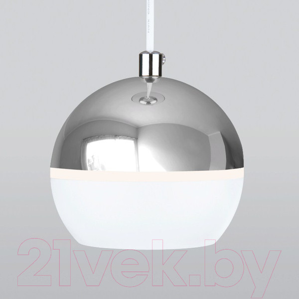 Изображение товара Потолочный светильник Elektrostandard DLS023 9W 4200K (белый/хром)