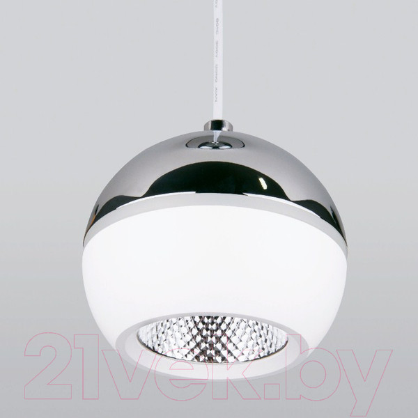 Изображение товара Потолочный светильник Elektrostandard DLS023 9W 4200K (белый/хром)