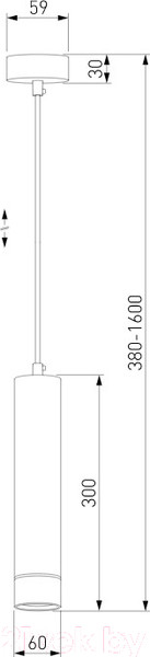 Изображение товара Потолочный светильник Elektrostandard DLN107 GU10 (черный/золото)