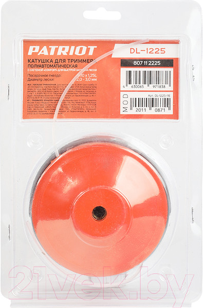 Изображение товара Головка триммерная PATRIOT Comfort DL-1225