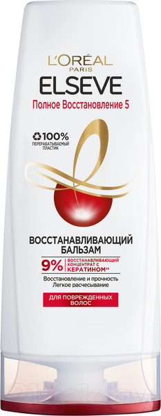 Изображение товара Бальзам для волос L'Oreal Paris Elseve Полное восстановление 5 экстракт календулы+керамид (400мл)