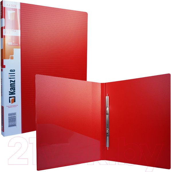 Изображение товара Папка для бумаг Kanzfile 07S-K (красный)