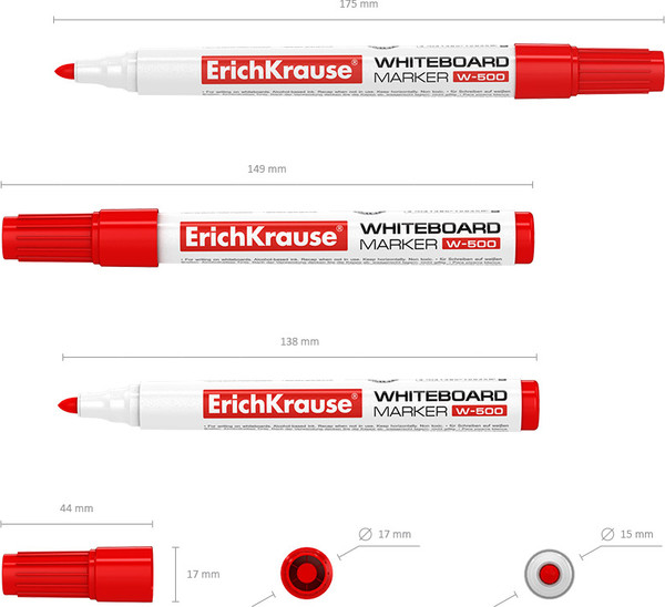 Изображение товара Маркер для доски Erich Krause W-500 / 12847