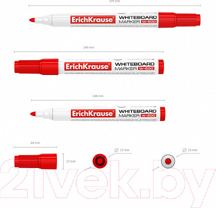 Изображение товара Маркер для доски Erich Krause W-500 / 12847