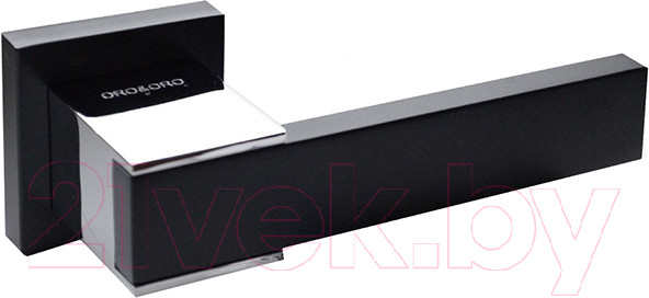 Изображение товара Ручка дверная Oro & Oro Tecno 042-15E Black/CP