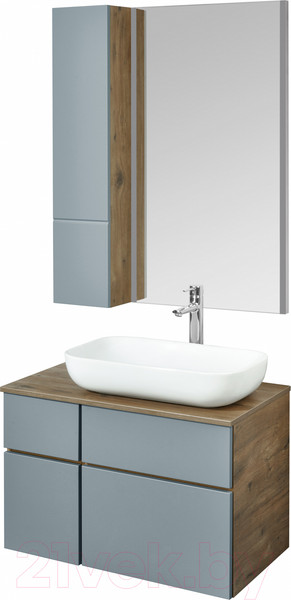 Изображение товара Шкаф-полупенал для ванной Акватон Мишель 23 (1A244303MIX30)