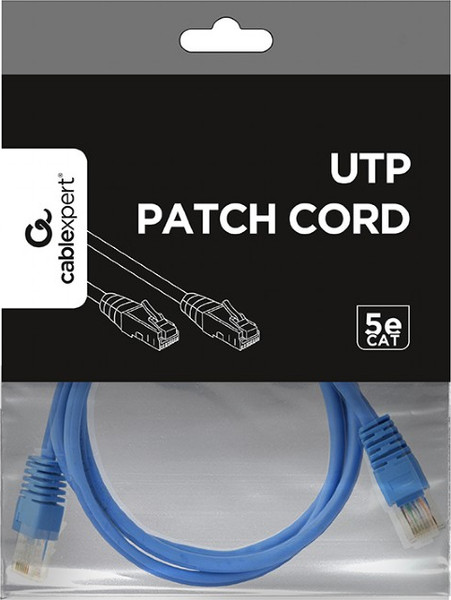 Изображение товара Кабель Cablexpert PP12-1M/B (1м, синий)