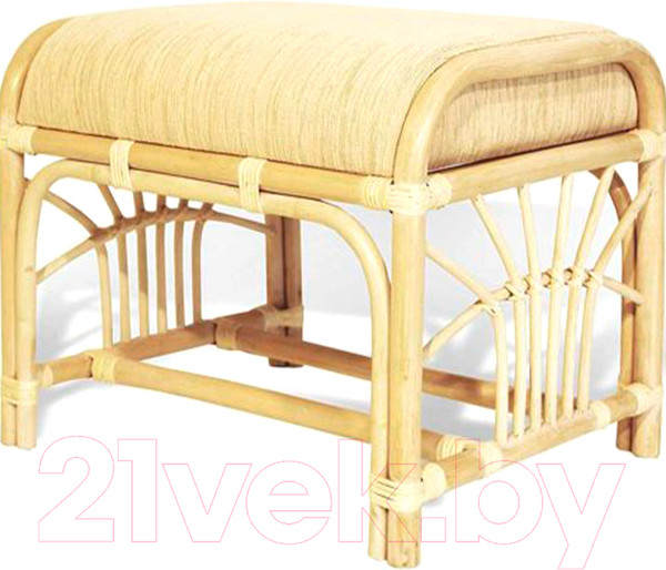 Изображение товара Табурет садовый Мир Ротанга 12/07 (белый)