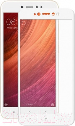 Изображение товара Защитное стекло для телефона Case Full Glue для Redmi 5A (белый глянец)