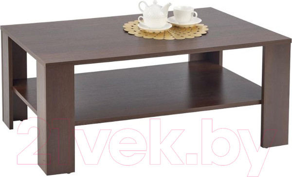 Изображение товара Журнальный столик Halmar Kwadro (темный орех)