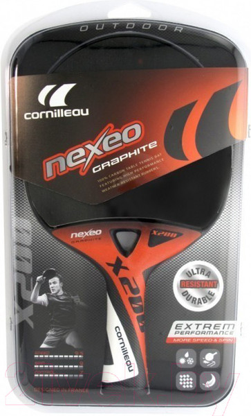 Изображение товара Ракетка для настольного тенниса Cornilleau Nexeo X200 Grapfite / 462600