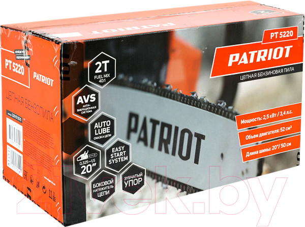 Изображение товара Бензопила цепная PATRIOT PT 5220