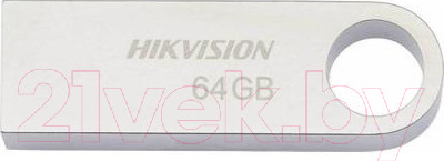 Изображение товара USB flash накопитель Hikvision USB3.0 64GB / HS-USB-M200/64G/U3 (серебристый)