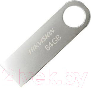 Изображение товара USB flash накопитель Hikvision USB3.0 64GB / HS-USB-M200/64G/U3 (серебристый)