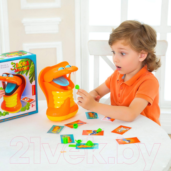 Изображение товара Настольная игра Bondibon Злюка змеюка / ВВ4581