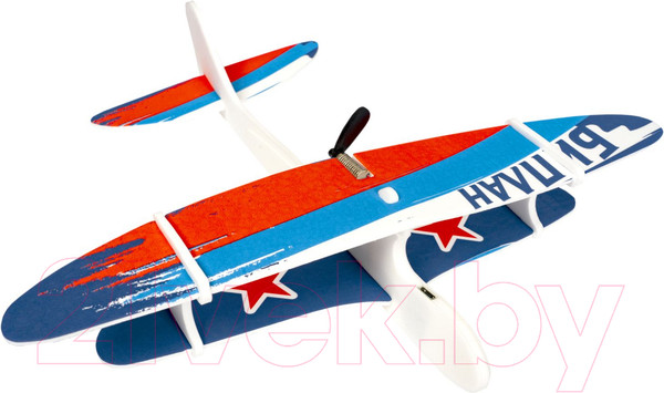 Изображение товара Самолет игрушечный Bondibon Самолет с моторчиком / ВВ4203