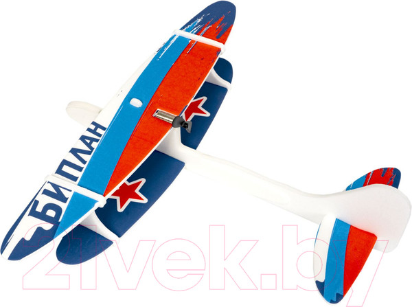 Изображение товара Самолет игрушечный Bondibon Самолет с моторчиком / ВВ4203