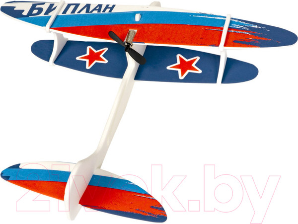 Изображение товара Самолет игрушечный Bondibon Самолет с моторчиком / ВВ4203