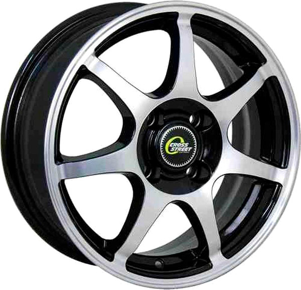 Изображение товара Литой диск Cross Street CR-15 14x5.5" 4x108мм DIA 63.4мм ET 43мм BKF