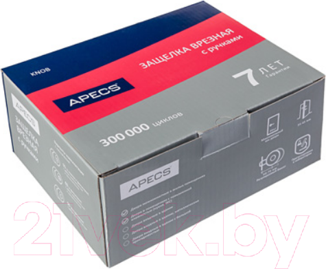 Изображение товара Ручка дверная Apecs 8020-03-AB