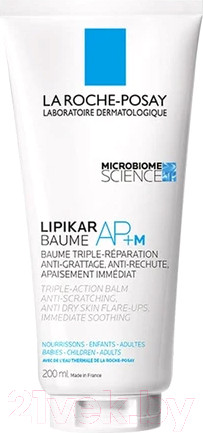 Изображение товара Бальзам для тела La Roche-Posay Lipikar AP+M липидовосполняющий тройного действия (200мл)