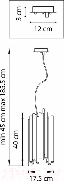 Изображение товара Потолочный светильник Lightstar Savona 816027