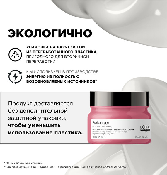 Изображение товара Маска для волос L'Oreal Professionnel Serie Expert Pro Longer (250мл)