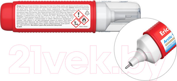 Изображение товара Корректор для текста Erich Krause Arctic White / 14097