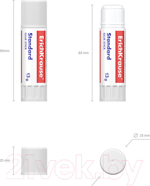 Изображение товара Клей-карандаш Erich Krause Standard / 48030