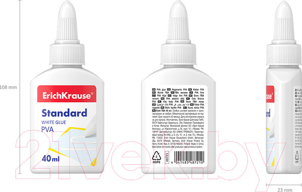 Изображение товара Клей ПВА Erich Krause Standard / 48721