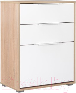 Изображение товара Тумба в прихожую Mobi Куба 13.113 (дуб сонома/белый премиум)