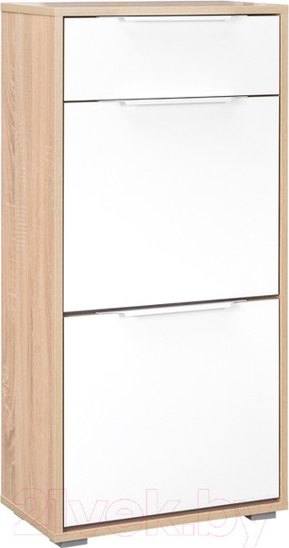 Изображение товара Тумба для обуви Mobi Куба 13.114 (дуб сонома/белый премиум)