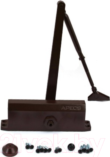 Изображение товара Доводчик с рычагом Apecs DC-20.5/1200/120-A1-BR