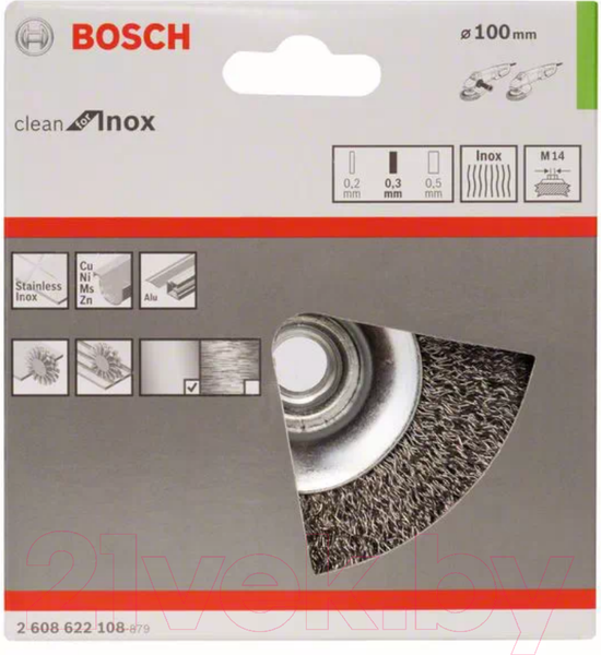 Изображение товара Щетка для электроинструмента Bosch 2.608.622.108