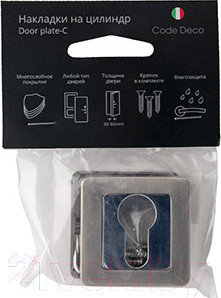 Изображение товара Накладка на цилиндр Code Deco DP-C-22-NIS