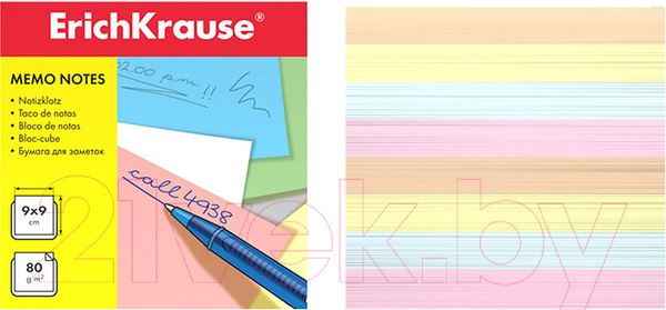 Изображение товара Блок для записей Erich Krause 5140 (цветной)