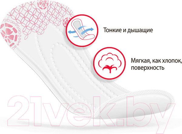 Изображение товара Прокладки ежедневные Kotex Normal Deo (56шт)