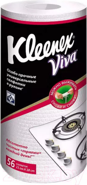 Изображение товара Набор салфеток хозяйственных Kleenex Viva универсальные многоразовые