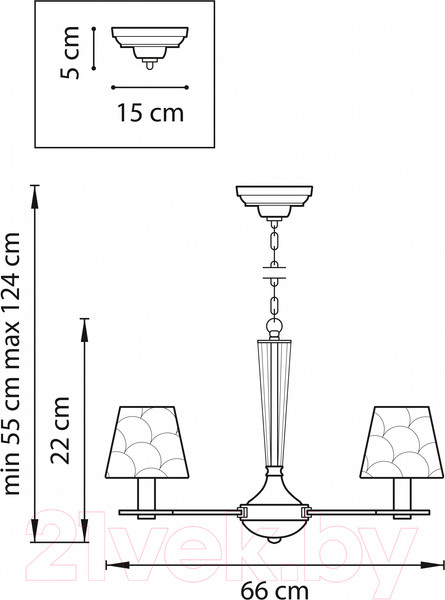 Изображение товара Люстра Lightstar Perla 707061