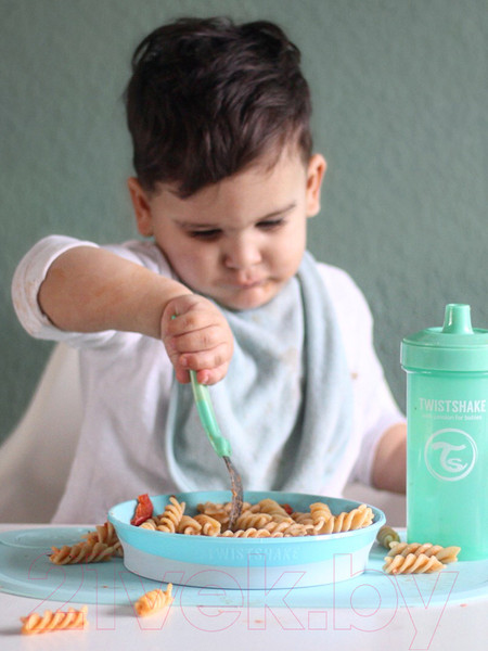 Изображение товара Тарелка для кормления Twistshake Plate / 78160 (пастельный синий)