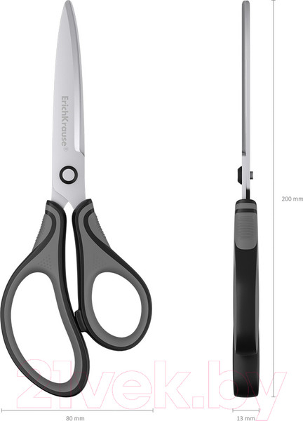 Изображение товара Ножницы канцелярские Erich Krause Megapolis Ergo / 48163