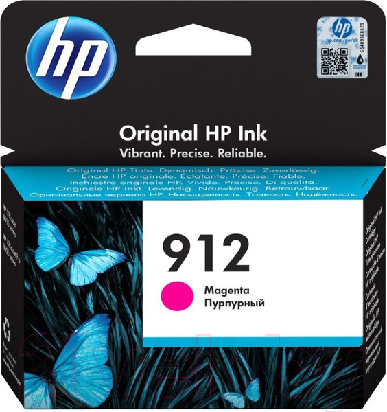 Изображение товара Картридж HP 912 Magenta (3YL78AE)